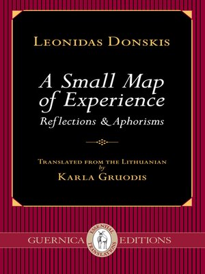 cover image of A Small Map of Experience